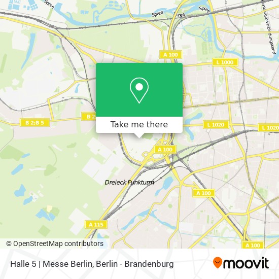 Halle 5 | Messe Berlin map