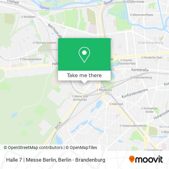 Halle 7 | Messe Berlin map