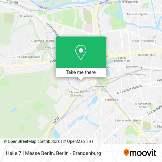 Карта Halle 7 | Messe Berlin