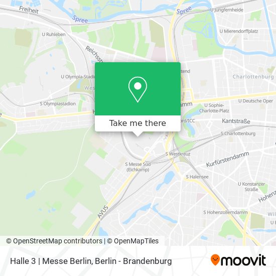 Halle 3 | Messe Berlin map