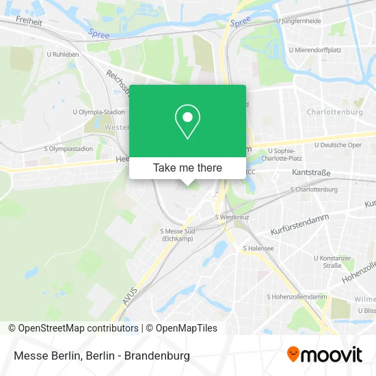 Карта Messe Berlin