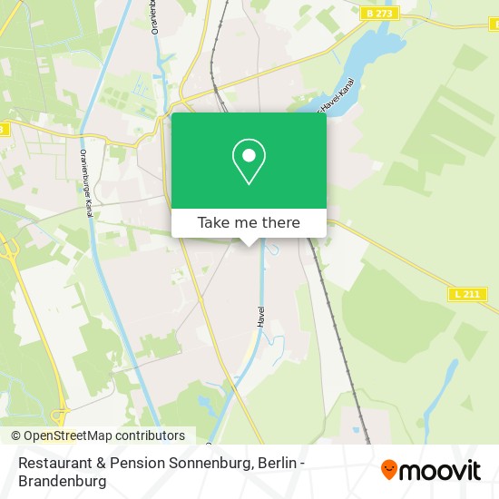 Restaurant & Pension Sonnenburg map