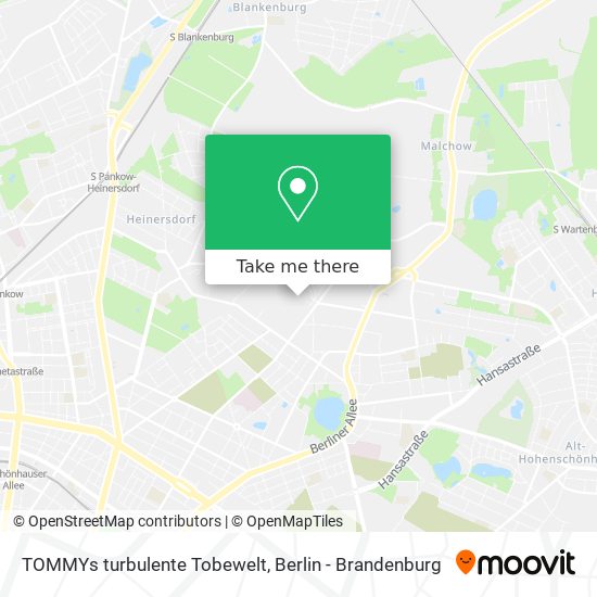 TOMMYs turbulente Tobewelt map