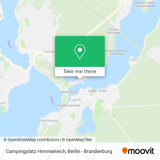 Campingplatz Himmelreich map