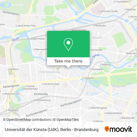 Universität der Künste (UdK) map