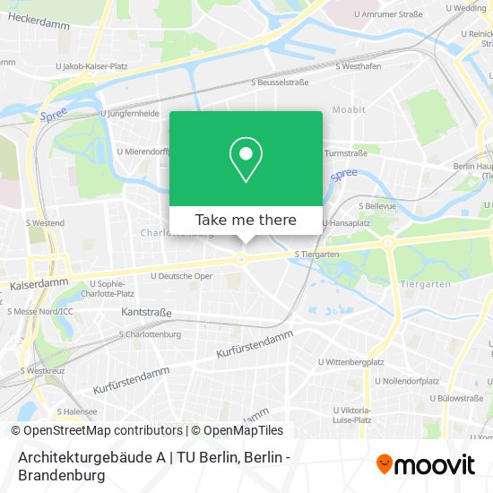 Architekturgebäude A | TU Berlin map