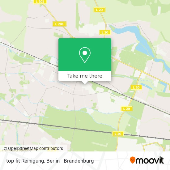 top fit Reinigung map