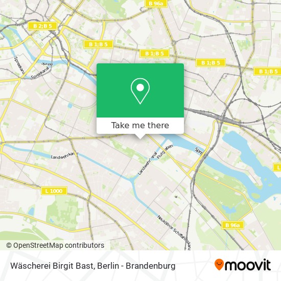 Wäscherei Birgit Bast map