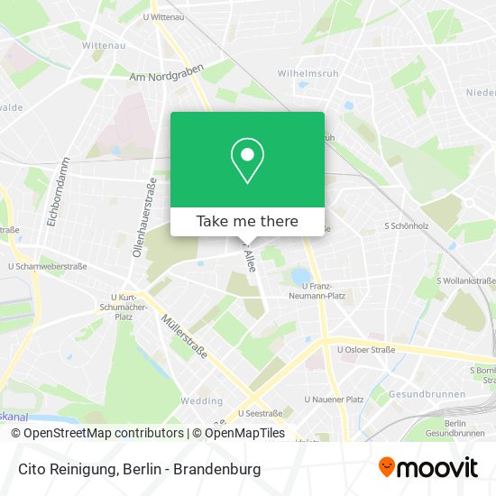 Cito Reinigung map