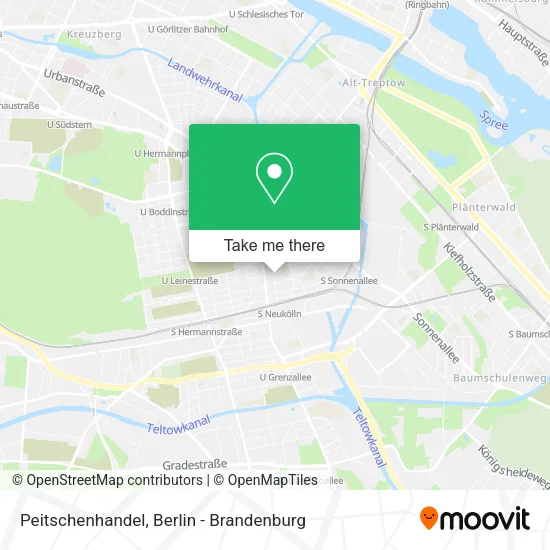 Карта Peitschenhandel