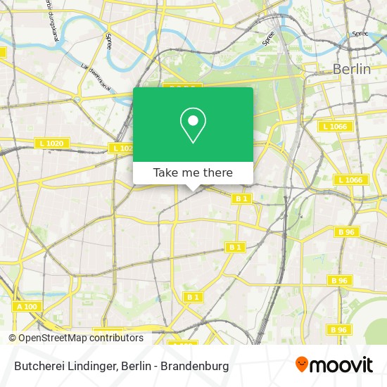 Butcherei Lindinger map