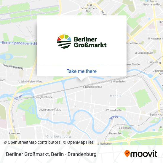 Berliner Großmarkt map