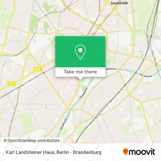 Karl Landsteiner Haus map