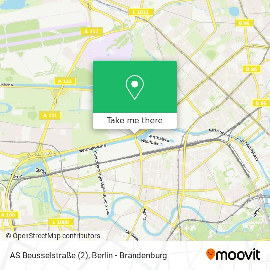 Карта AS Beusselstraße (2)