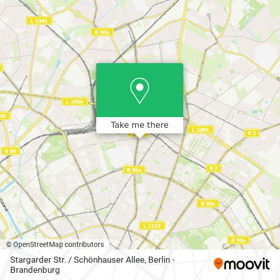 Stargarder Str. / Schönhauser Allee map