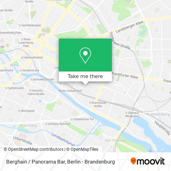 Карта Berghain / Panorama Bar