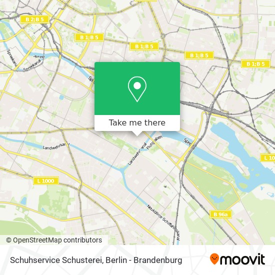 Schuhservice Schusterei map