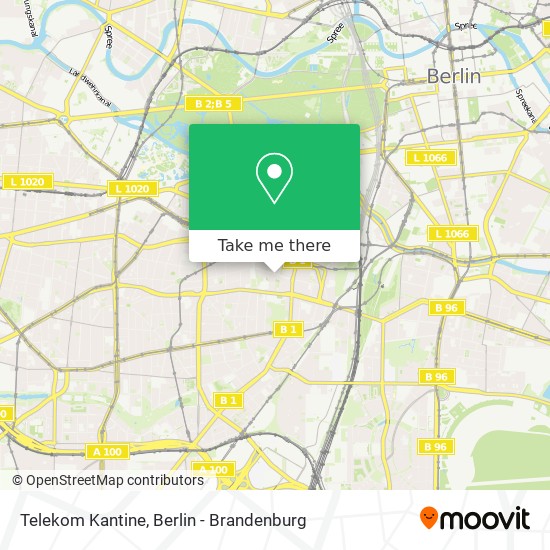 Telekom Kantine map