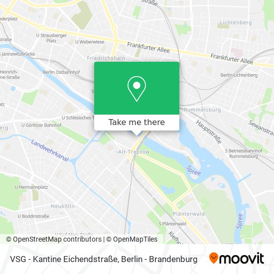 VSG - Kantine Eichendstraße map