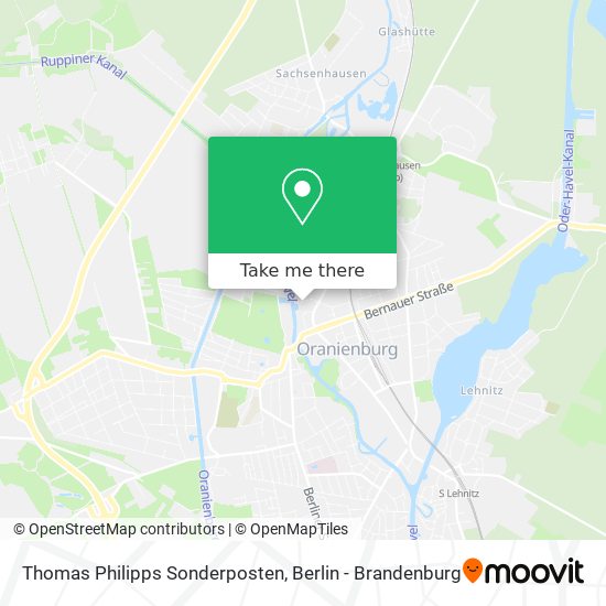 Карта Thomas Philipps Sonderposten