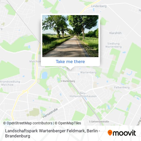Landschaftspark Wartenberger Feldmark map