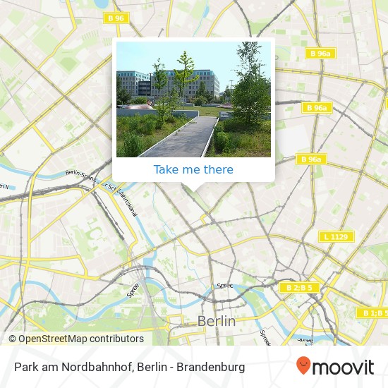 Park am Nordbahnhof map