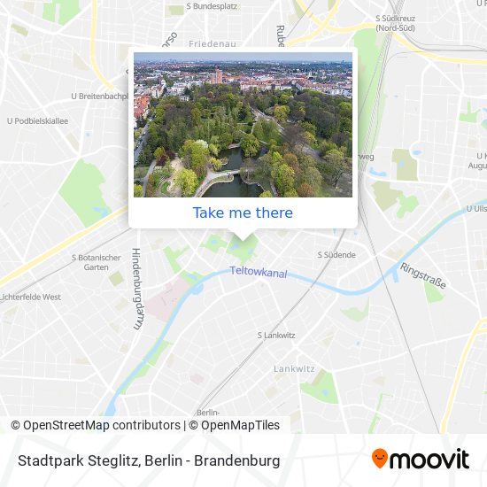 Карта Stadtpark Steglitz