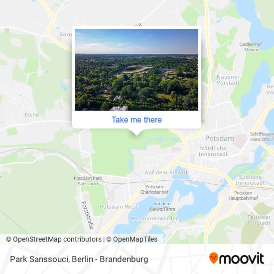 Park Sanssouci map