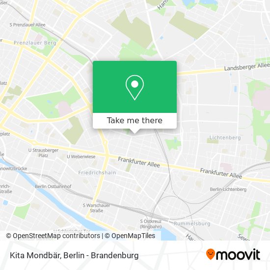 Kita Mondbär map