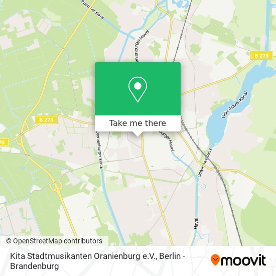 Карта Kita Stadtmusikanten Oranienburg e.V.