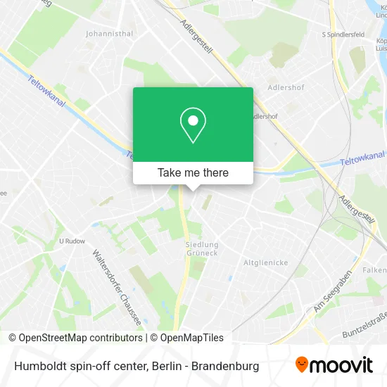 Карта Humboldt spin-off center