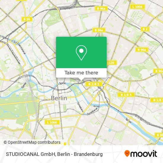 STUDIOCANAL GmbH map