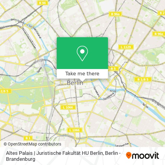 Altes Palais | Juristische Fakultät HU Berlin map
