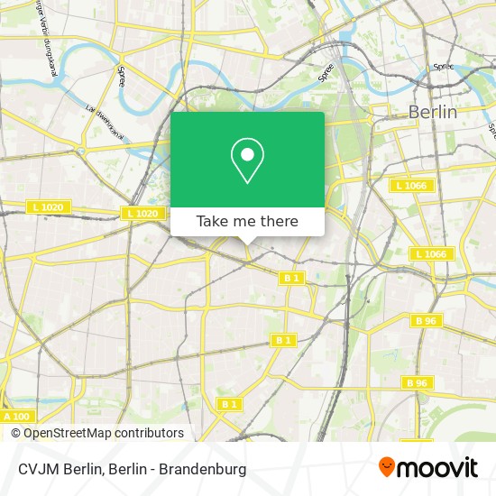 CVJM Berlin map