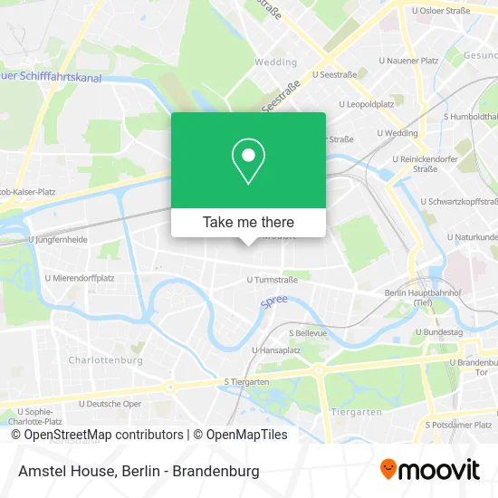 Amstel House map