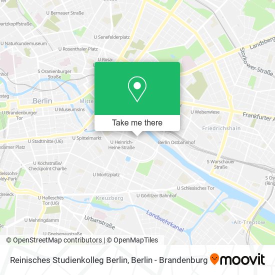 Reinisches Studienkolleg Berlin map