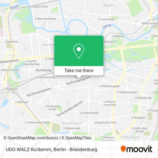 UDO WALZ Ku'damm map