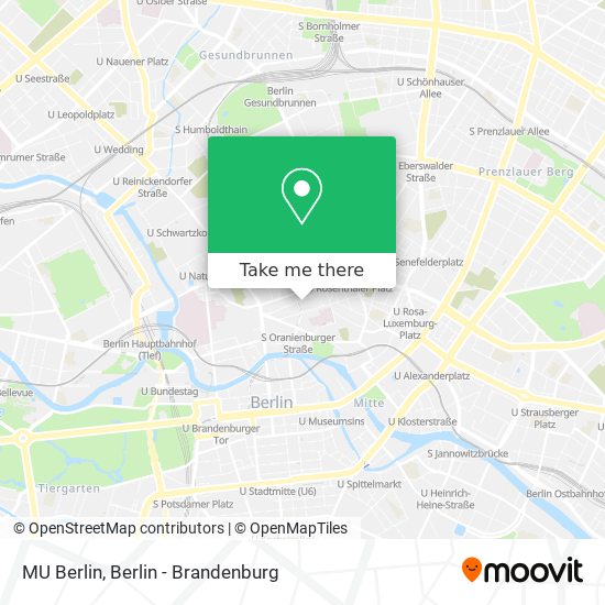 Карта MU Berlin