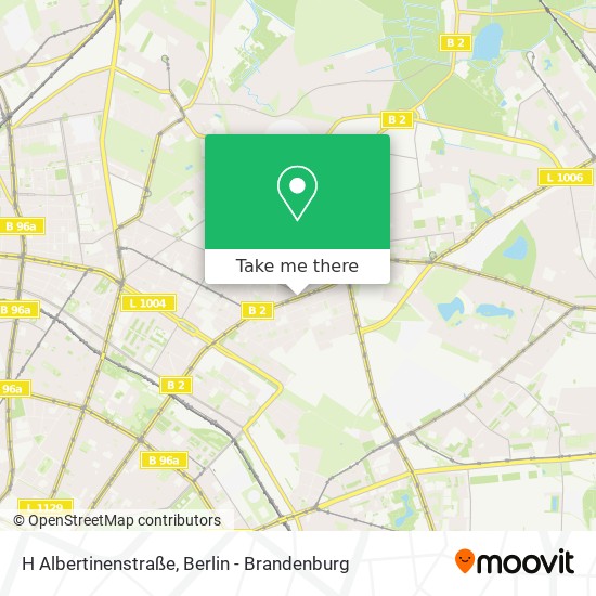 Карта H Albertinenstraße