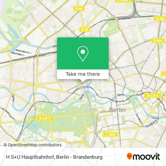 H S+U Hauptbahnhof map