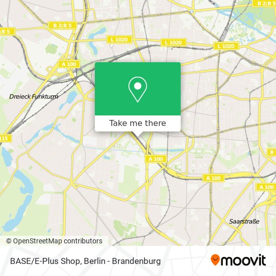 BASE/E-Plus Shop map