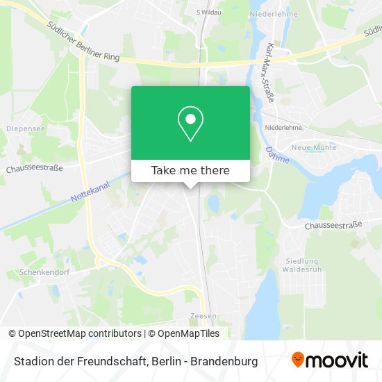 Stadion der Freundschaft map