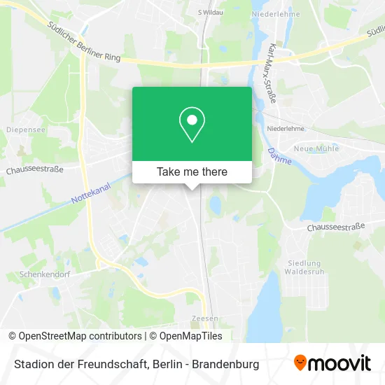 Stadion der Freundschaft map