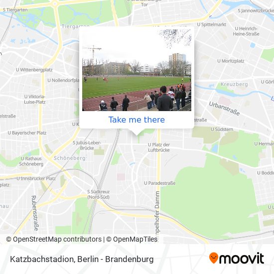 Katzbachstadion map