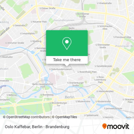 Oslo Kaffebar map