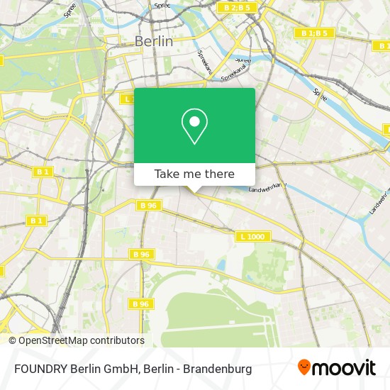FOUNDRY Berlin GmbH map