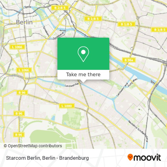 Starcom Berlin map