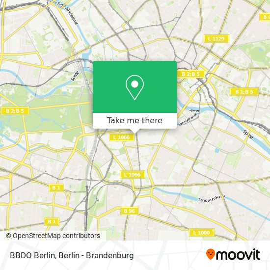 BBDO Berlin map
