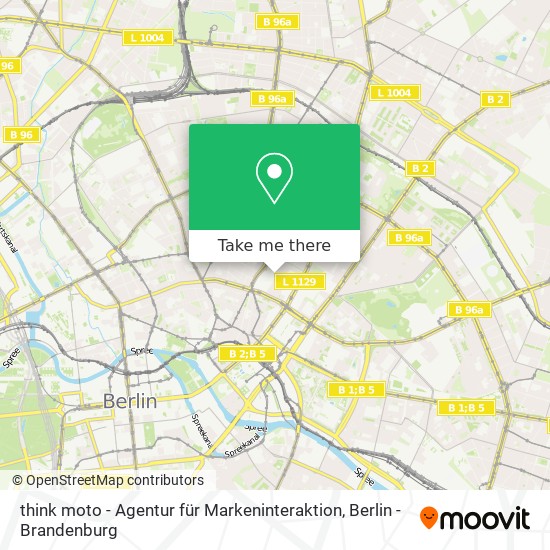 Карта think moto - Agentur für Markeninteraktion