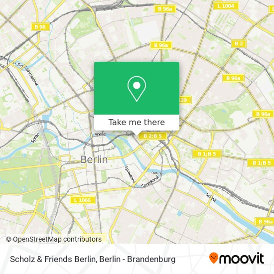 Карта Scholz & Friends Berlin